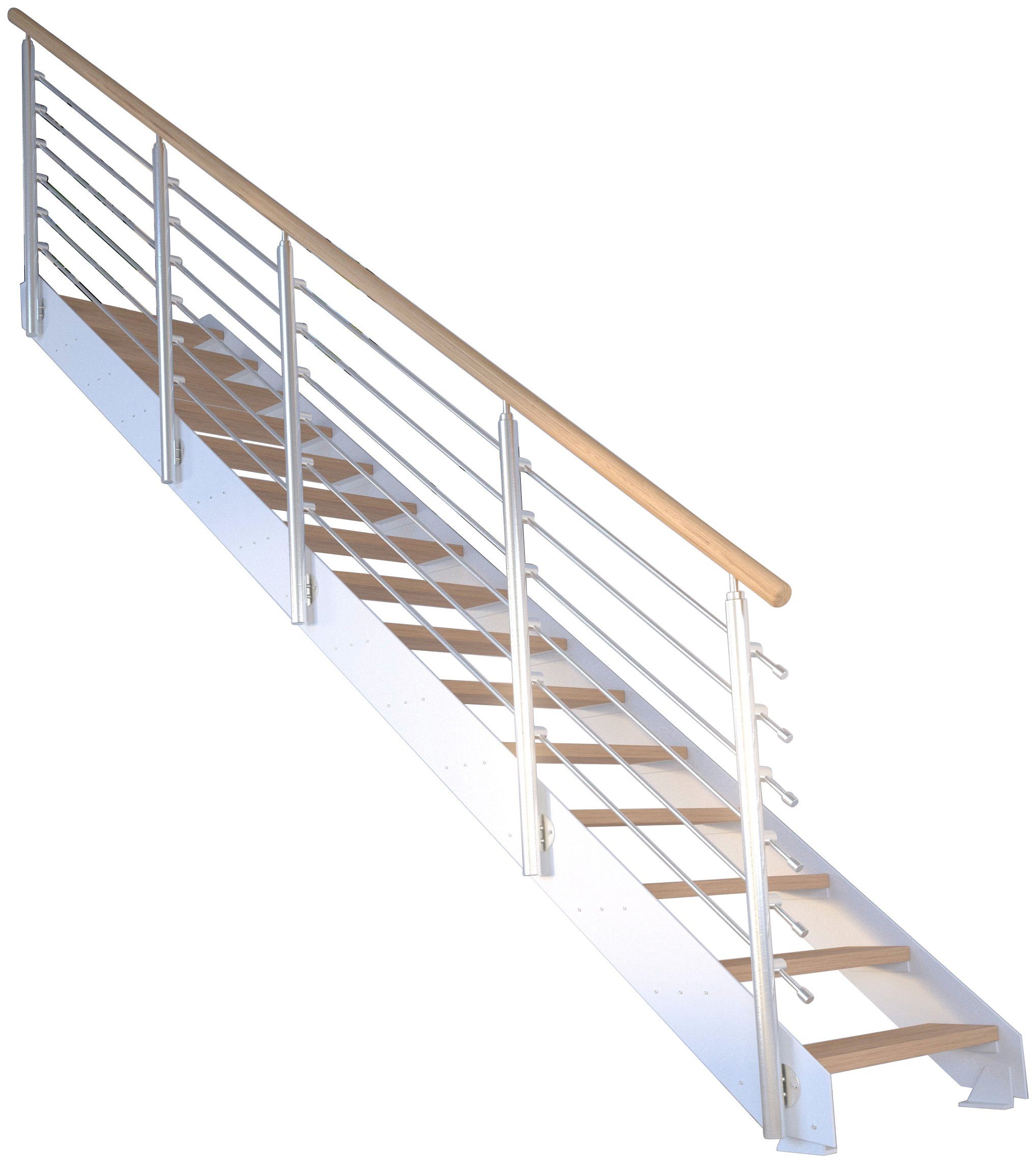 Kos, Design, Starwood offen, Geteilte Systemtreppe Stufen