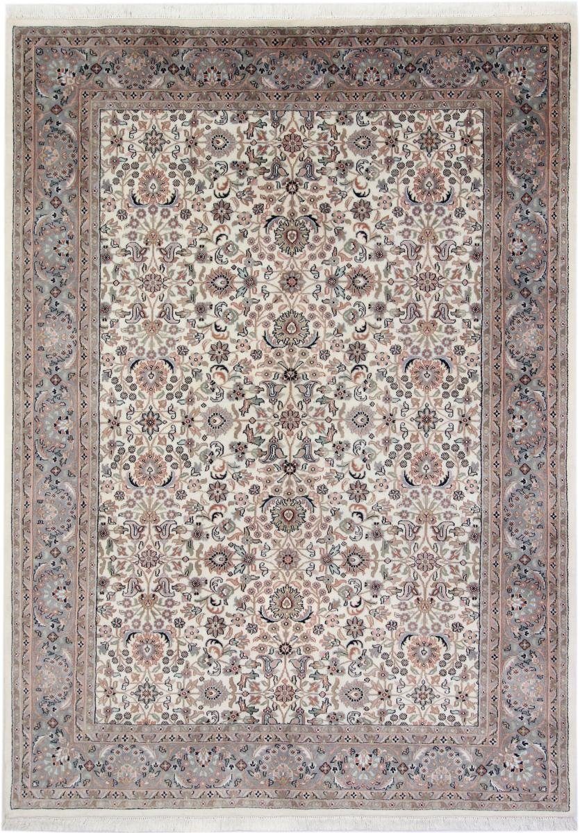 Orientteppich Indo Keshan 174x241 Handgeknüpfter Orientteppich, Nain Trading, rechteckig, Höhe: 12 mm