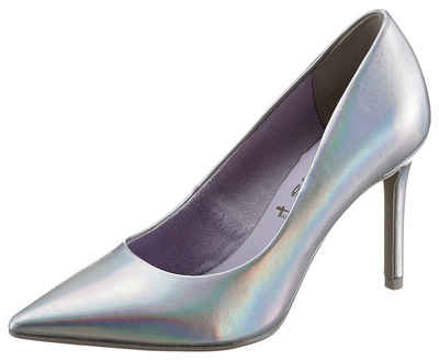 Tamaris High-Heel-Pumps in changierender Optik