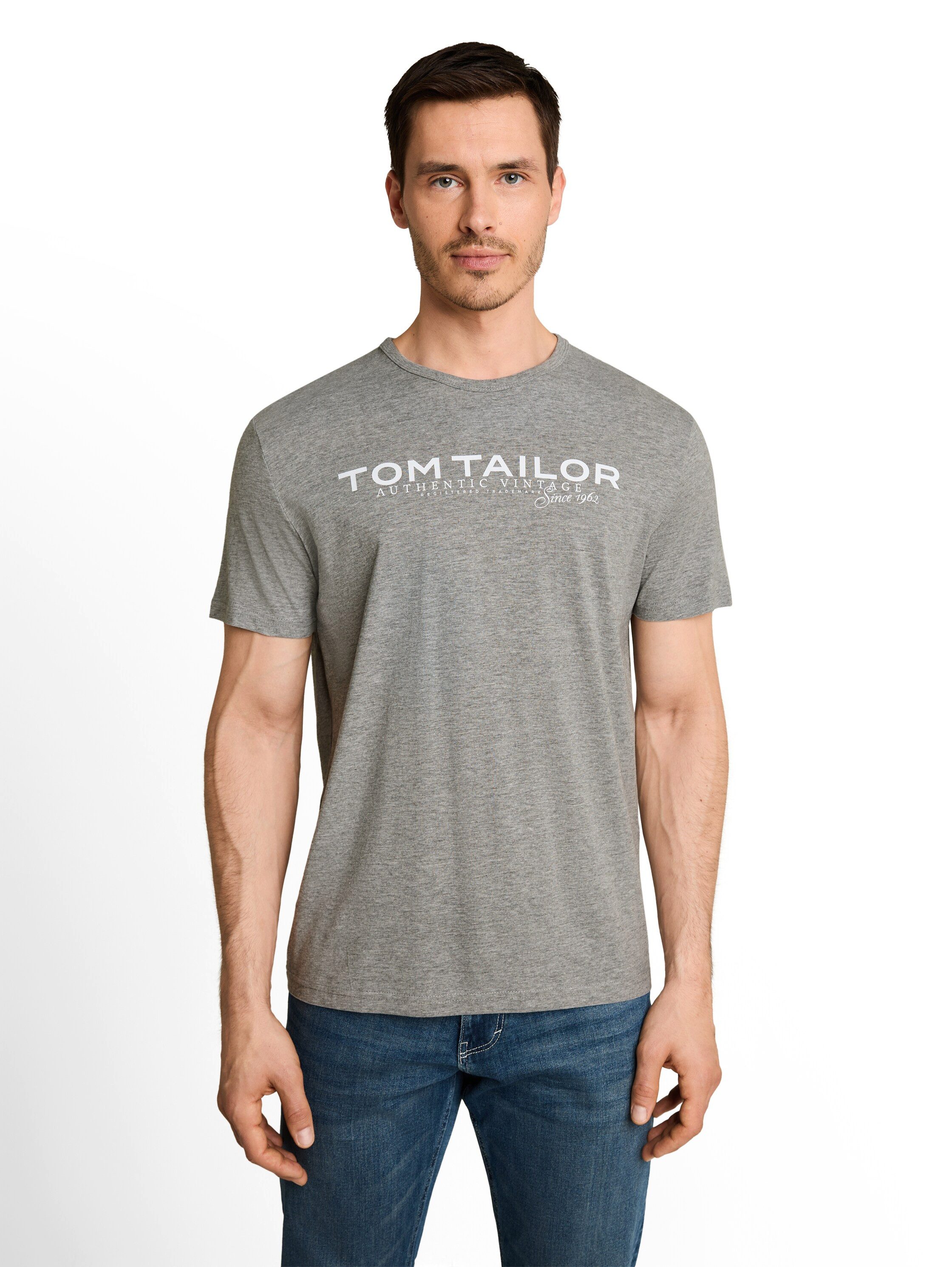 TOM TAILOR T-Shirt (2-tlg) 2er Pack Sommershirt mit Logo-Print