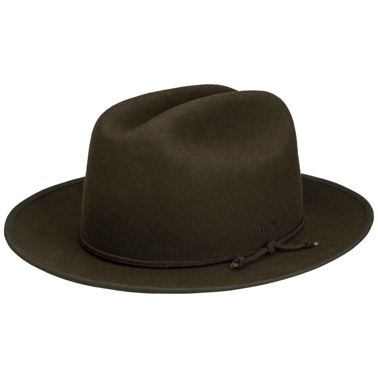 Stetson Filzhut (1-St) Wollhut mit Einfass