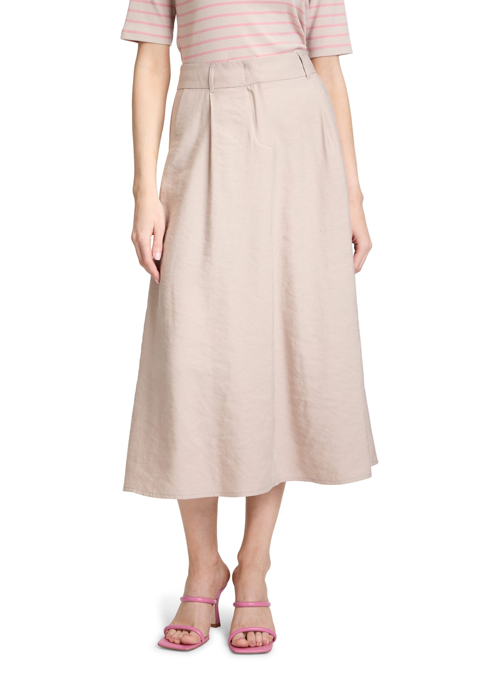 Betty Barclay Maxirock Damen A-Linien-Rock mit Bundfalten Form günstig online kaufen