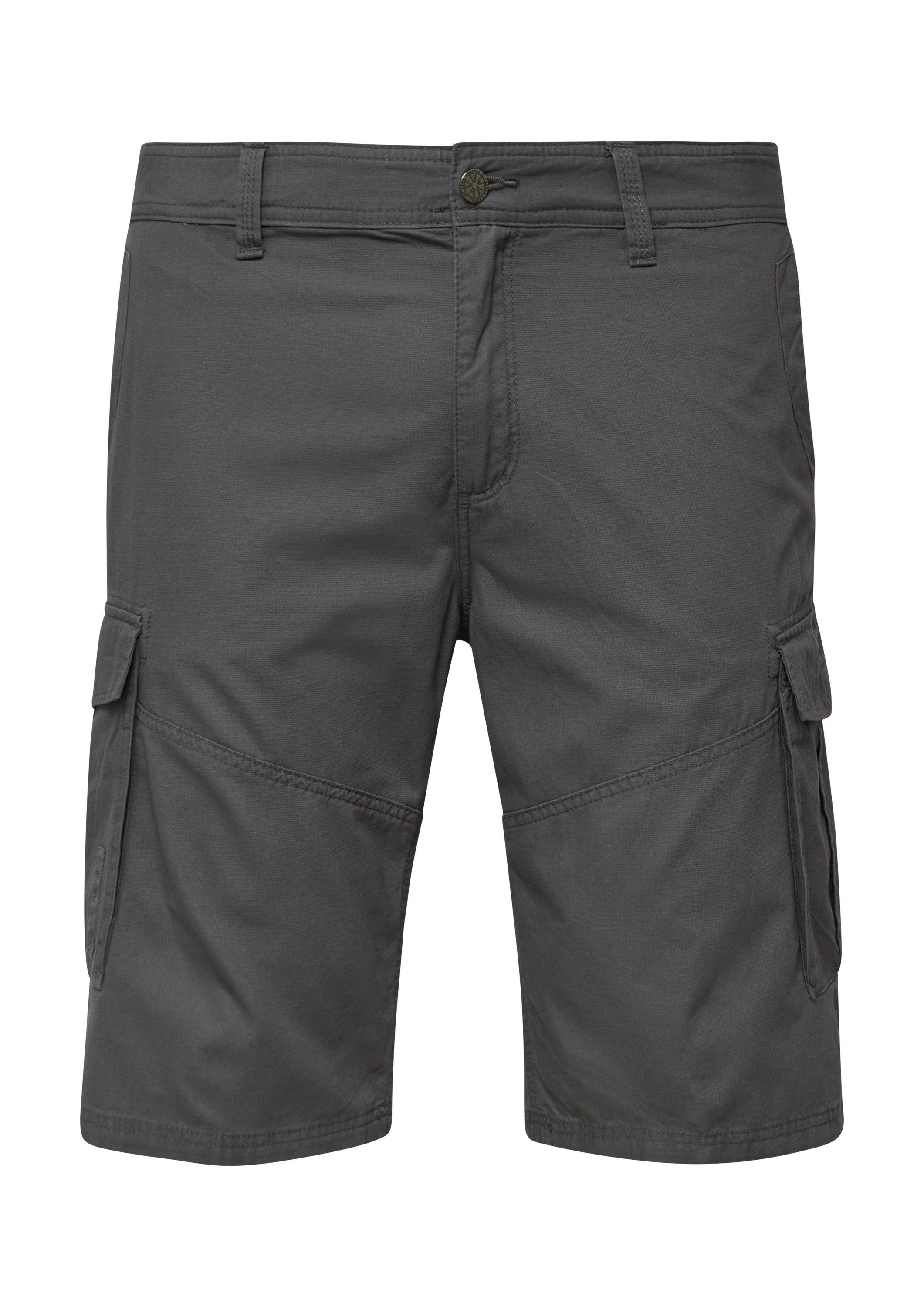 s.Oliver Shorts Hose FILE File: Cargo-Shorts mit Logo-Details