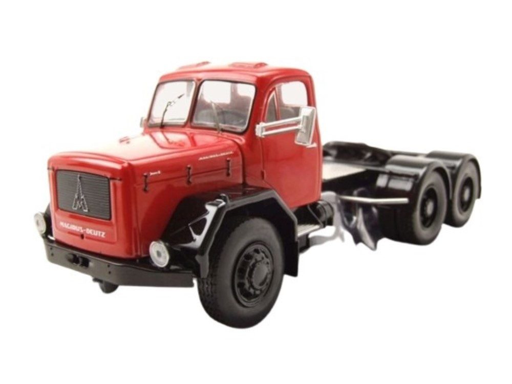 ixo Models Modellauto Magirus Jupiter 6X6 Zugmaschine rot, Maßstab 1:43