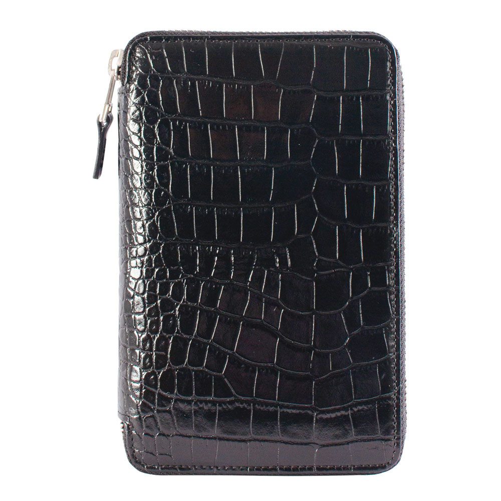 VOLKER LANG Geldbörse FORINT - Großes Lederportemonnaie für Damen mit Reißverschluss mit