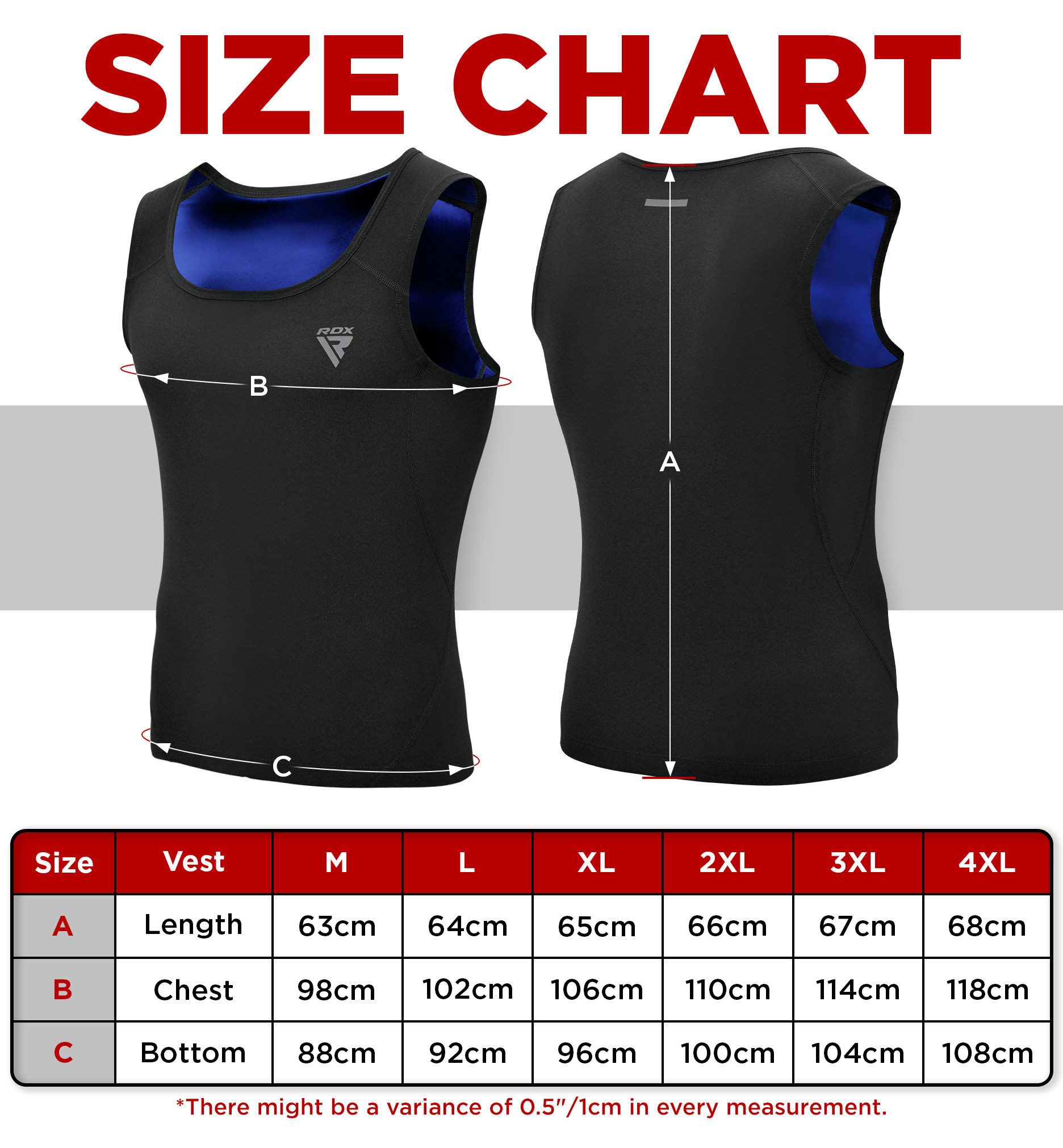 RDX Kompressionsshirt RDX Herren Sauna Weste Wärme Trapping Schweiß Taille Trainer (Single, 1er-Pack) Fitness, Training