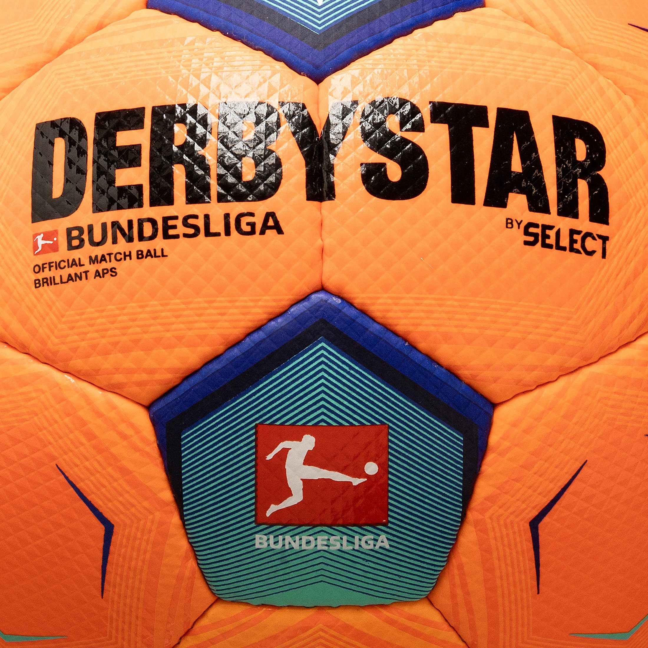 Bundesliga Fußball Derbystar v23 APS Fußball High Brillant Visible