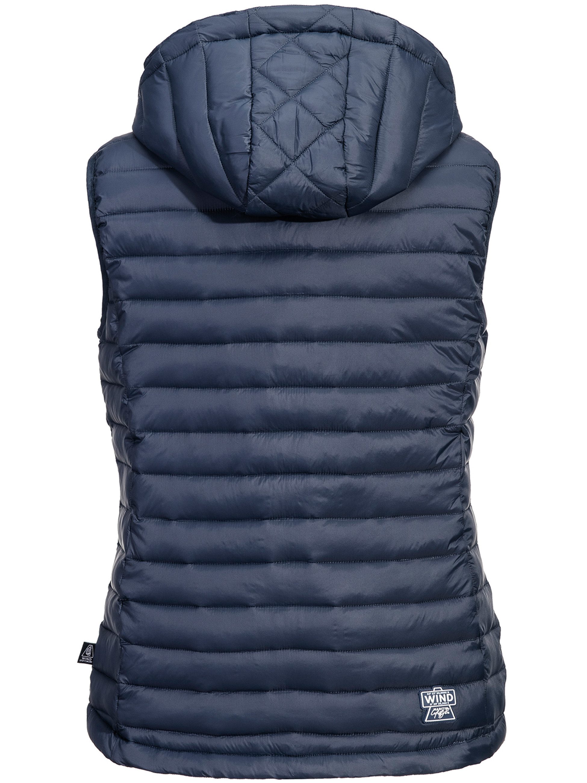 Wind sportswear Steppweste Damen Puffweste "Lombok" Reißverschluss günstig online kaufen