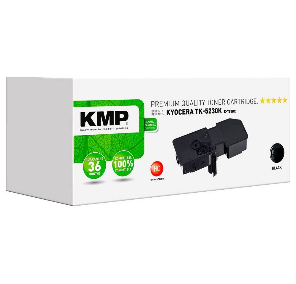 Thumbnail - KMP Tonerkartusche 1 Toner K-T83BX ERSETZT Kyocera TK-5230K - black, (1-St)