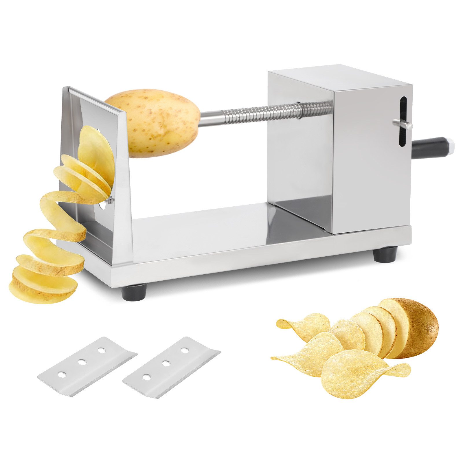 JOYOLEDER Spiralschneider Spiralschneider Kartoffel, Kartoffel Spiralschneide, Schneider, Kartoffels Twister, Für Obst, Gemüse, Kartoffelspiralenschneider