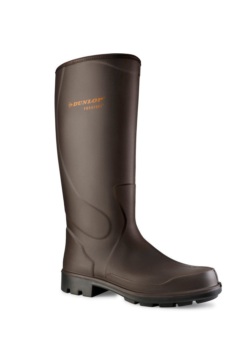 Dunlop_Workwear LS0HX01 Purofort Terroir PRO Dunkelbraun Gummistiefel günstig online kaufen