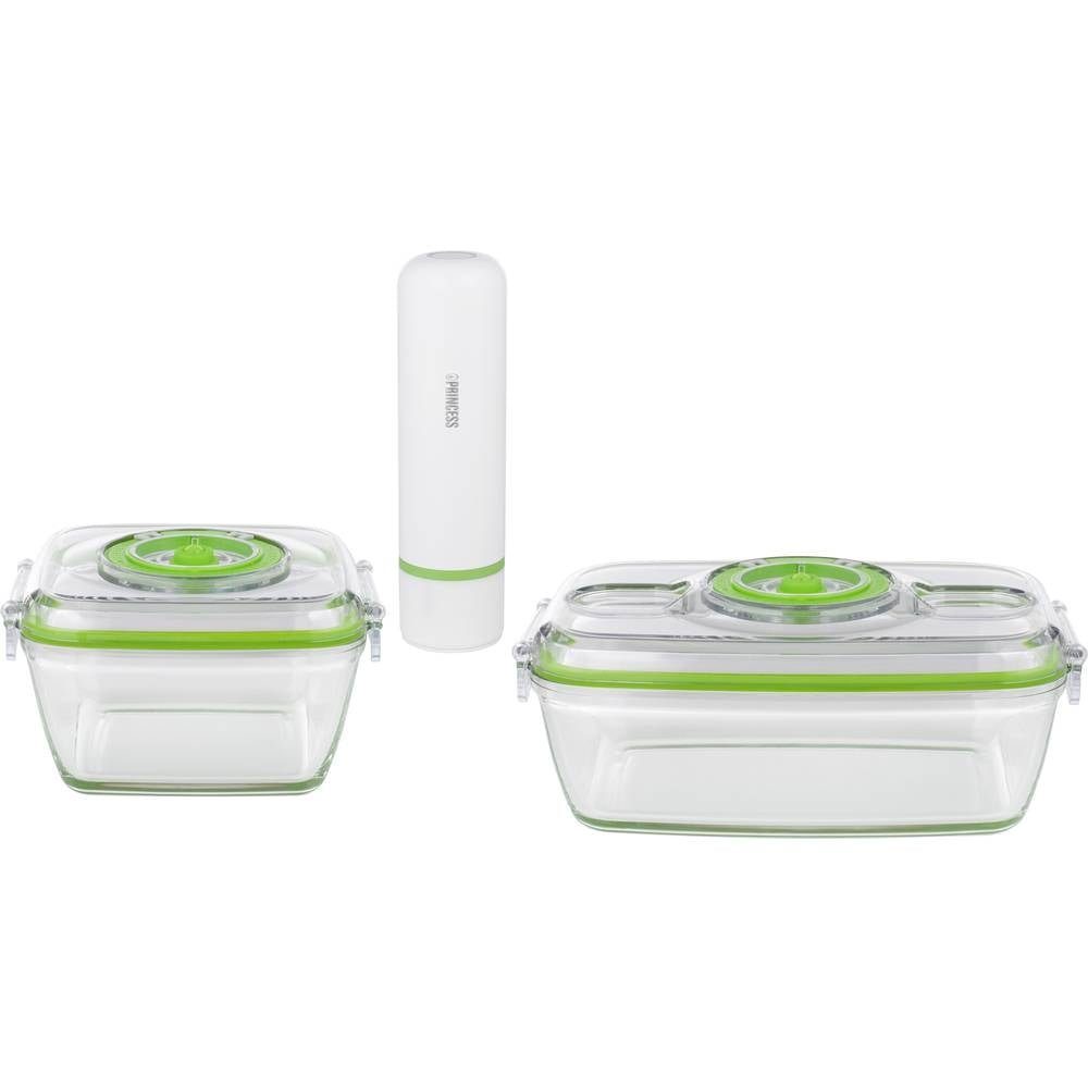 PRINCESS Vakuumierer Tragbares Vakuum- ät, 1 Set 01.492985.01.001, BPA-frei