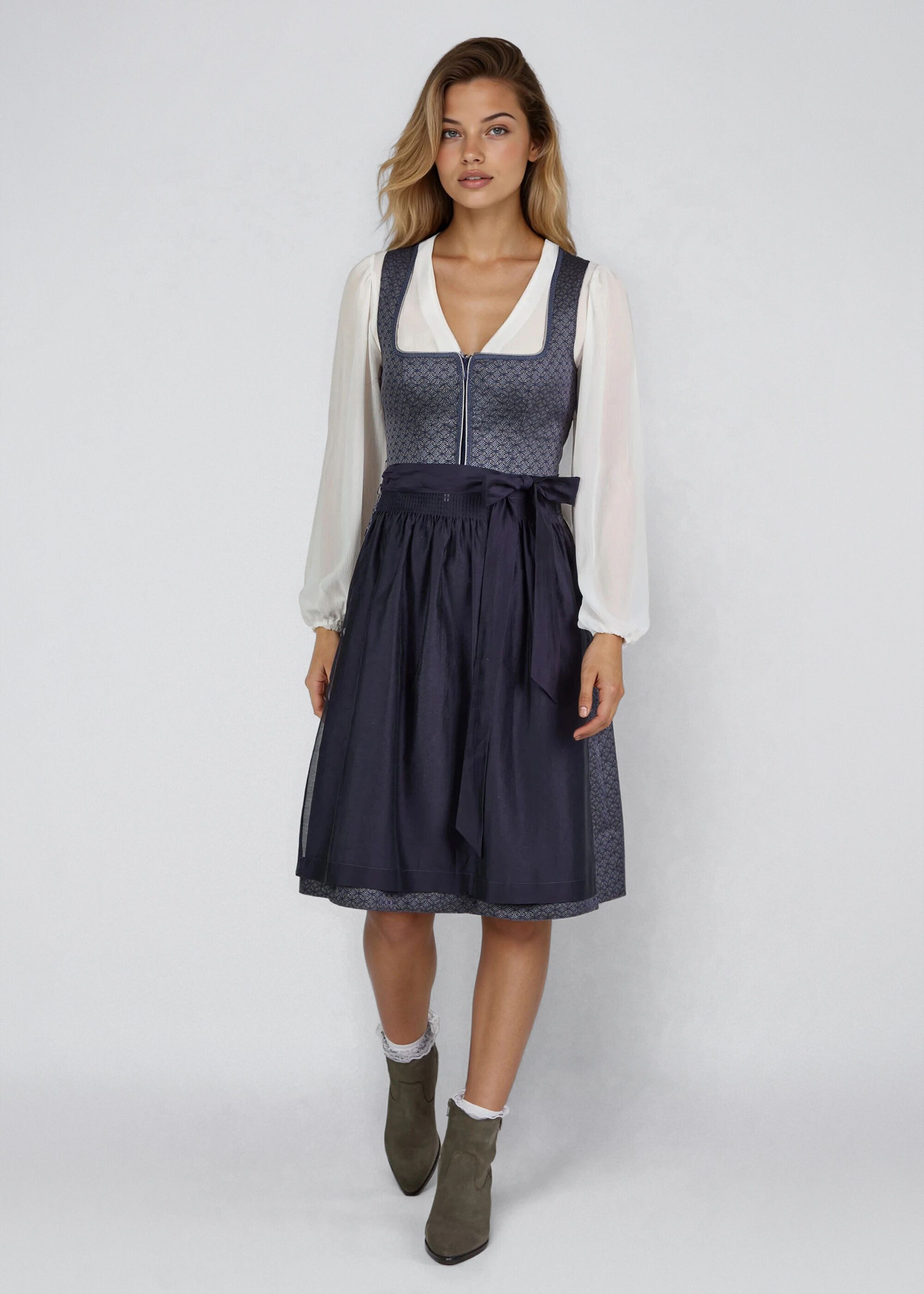 Spieth & Wensky Dirndl Heilbach mit Zierborte