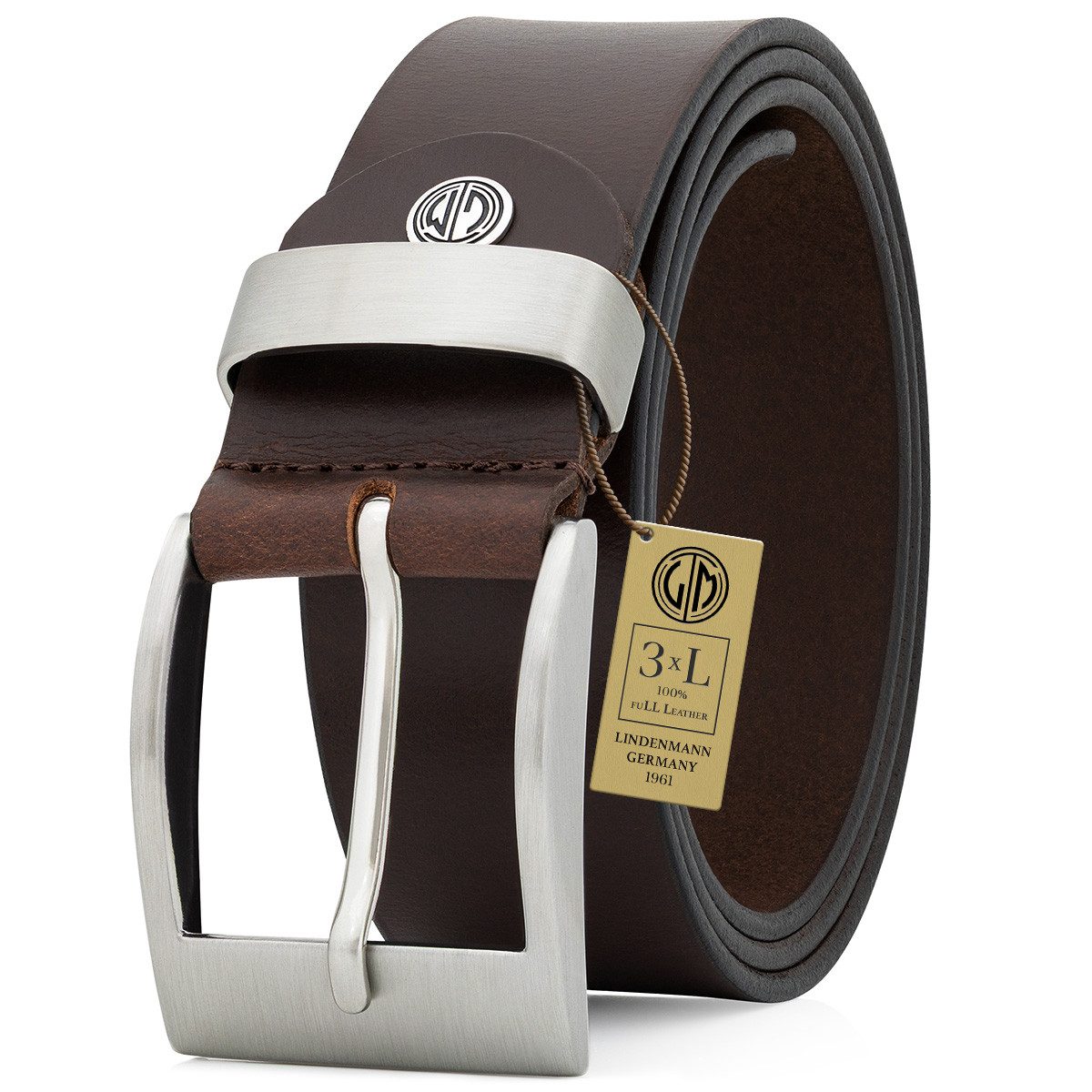 LINDENMANN Ledergürtel