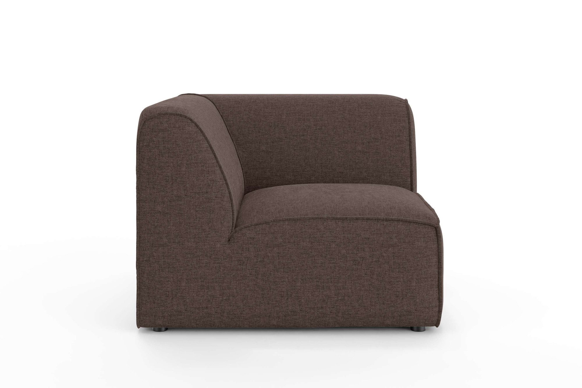 OTTO home Sofa-Eckelement Merid, Sofaelement, Maße B/T/H: 97/97/46 cm, als Modul oder separat verwendbar, für individuelle Zusammenstellung