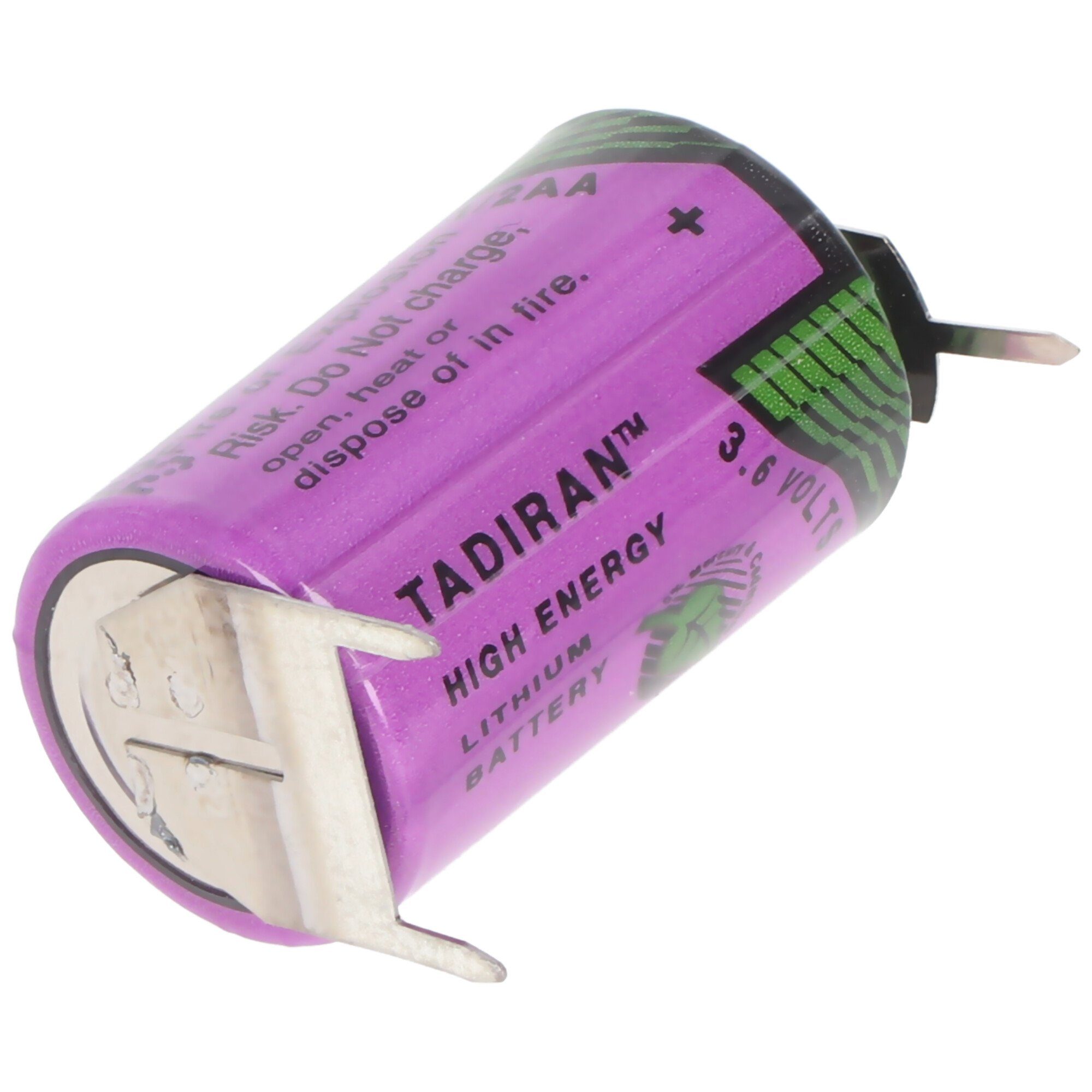 LTC Lithium-Thionylchlorid Mignon Batterie, 1/2 Tadiran (3,6 SL-350/PT Batterie AA Tadiran V)