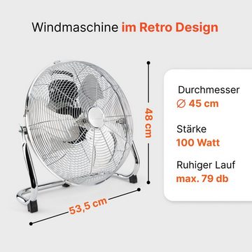 ProfiCare Windmaschine PC-VL 3066 WM, mit Ø ca. 45 cm, 3 Stufen, aus Metall