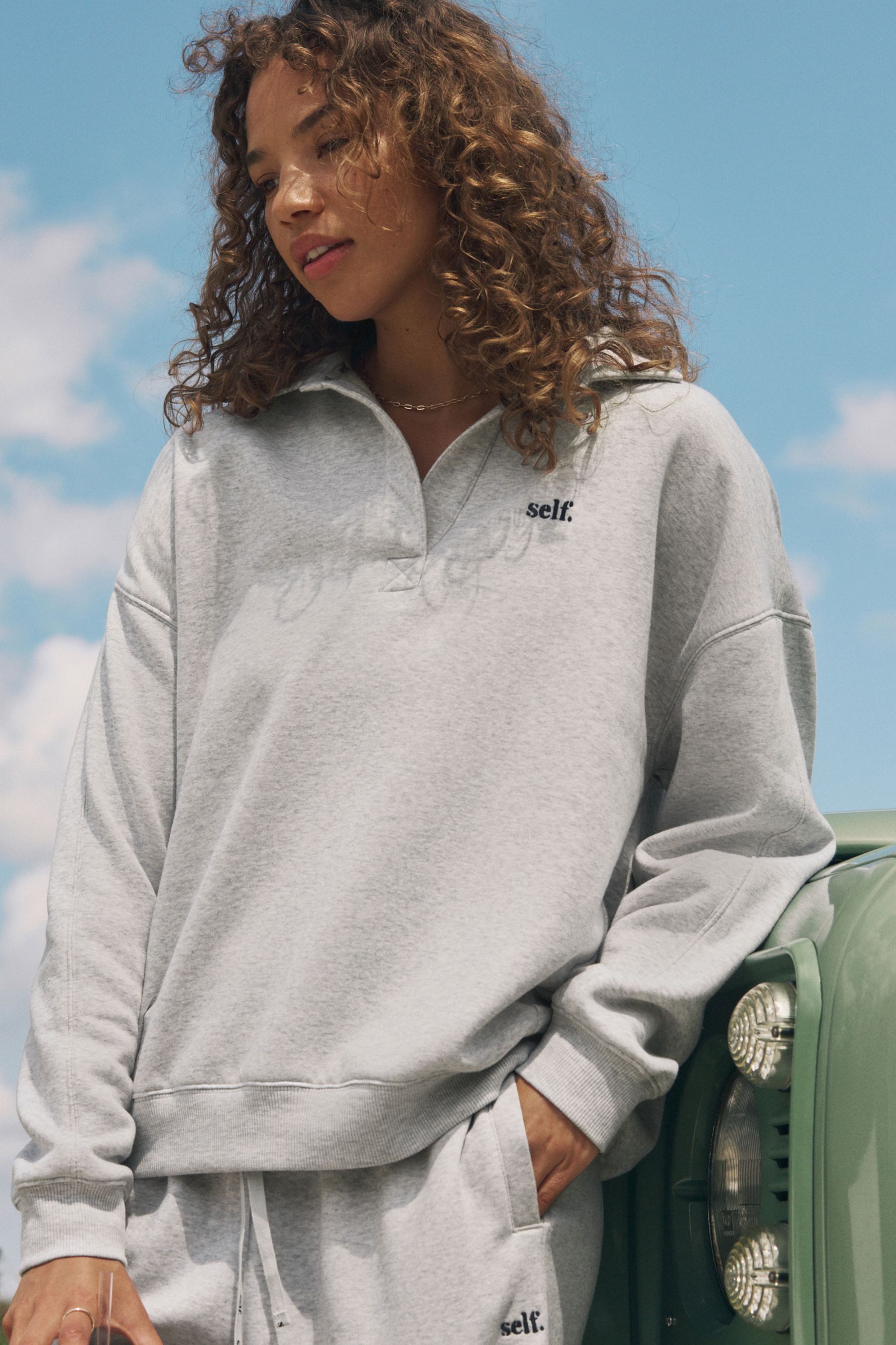 self Sweater Self. Rugby-Sweatshirt (1-tlg)