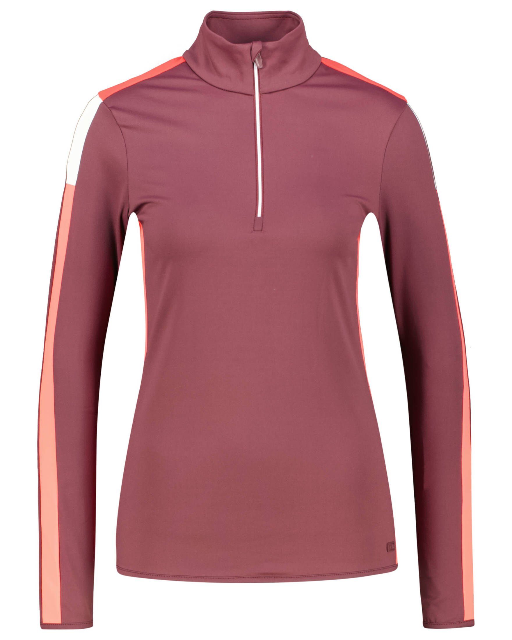 CMP Sweatjacke Damen Skisweatshirt (1-tlg) bordeaux (502)