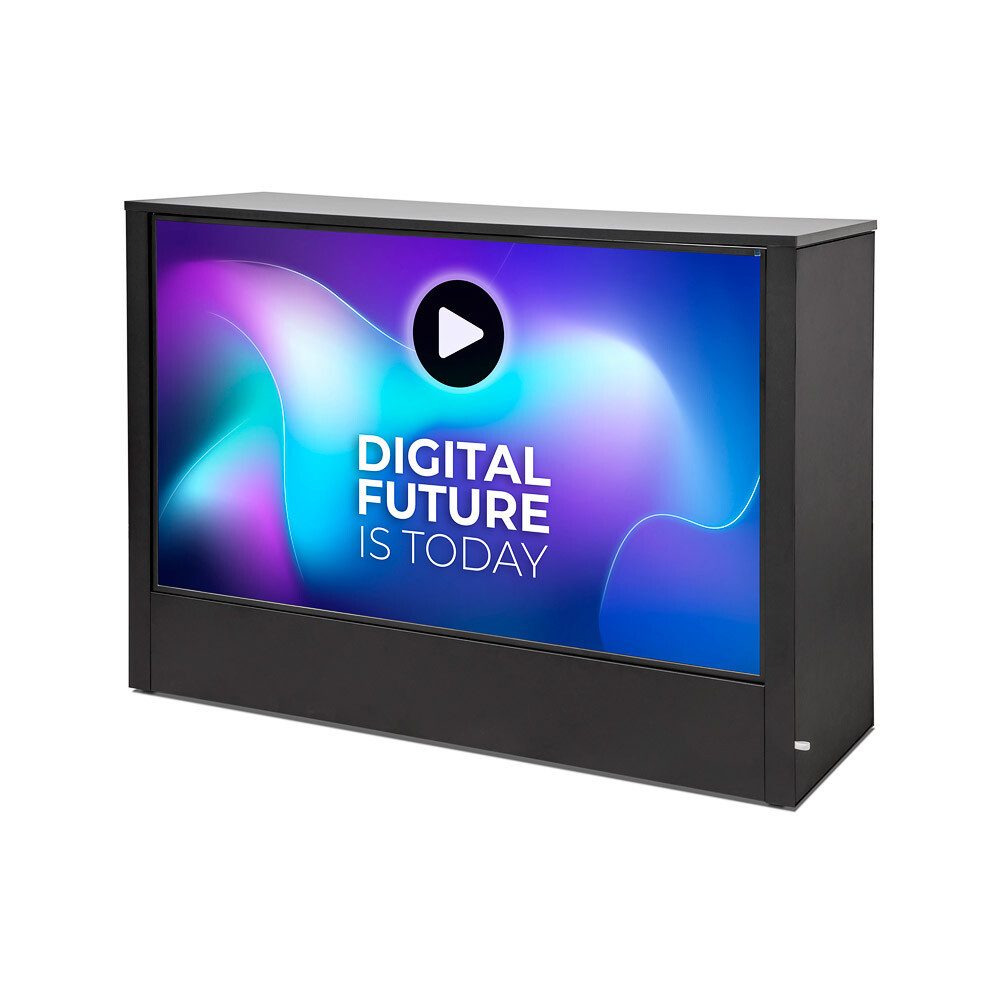 Showdown Displays Einzelrahmen Showdown Displays Digital Counter Futuro mit Samsung-Bildschirm - 55 Z, (1 St)