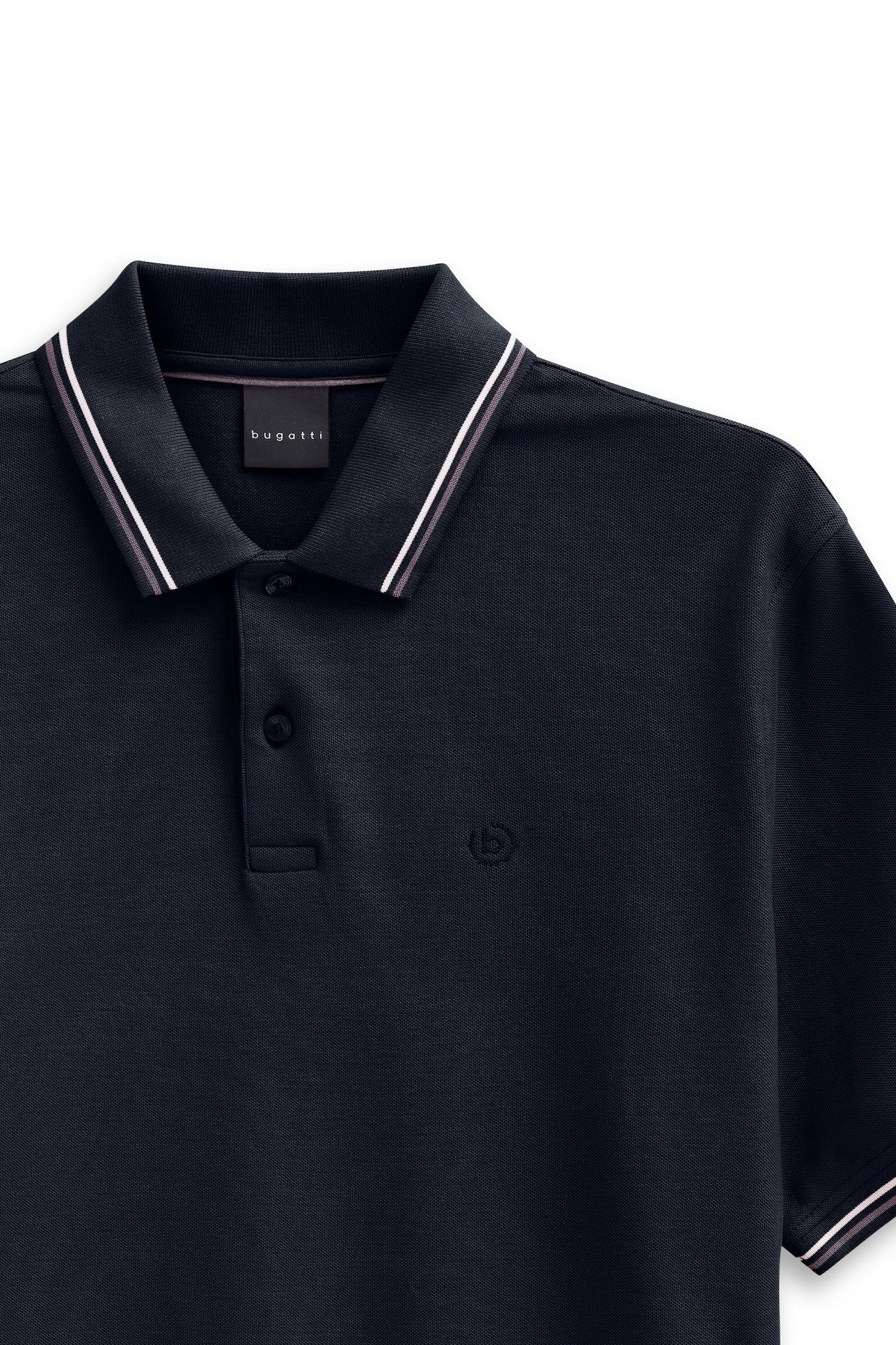 bugatti Poloshirt "Modern Fit", Basic Essential aus Baumwolle günstig online kaufen