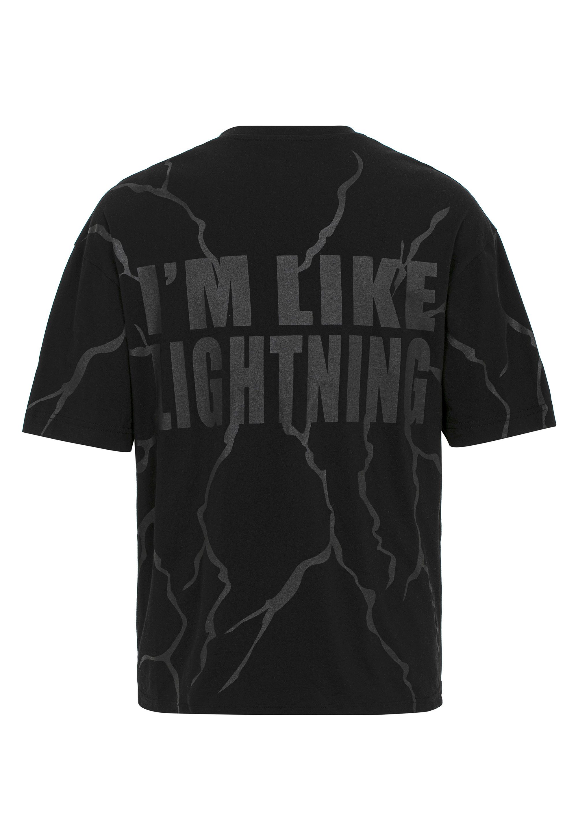 RedBridge T-Shirt mit Smiley-Print Trendiges Oversize günstig online kaufen