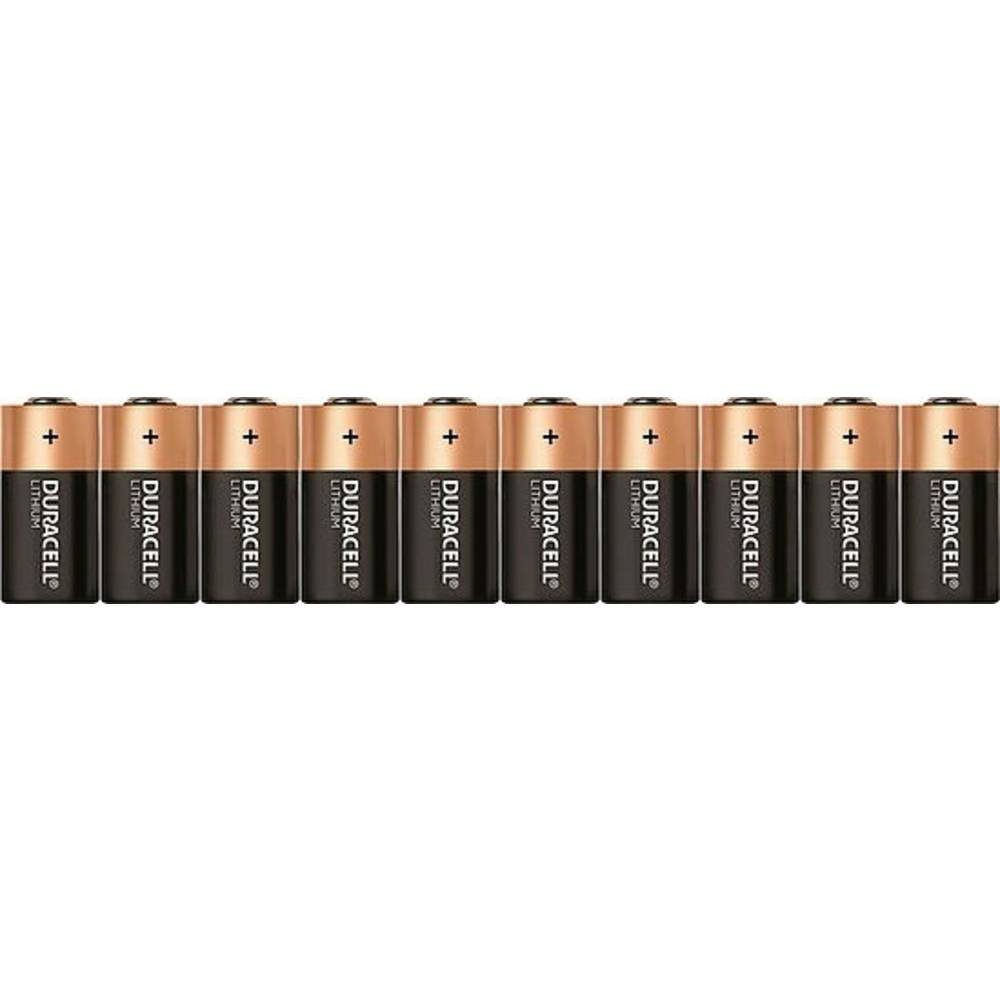 Duracell Lithium-Batterie CR 123 A, 10er B123DMULTI10 Fotobatterie