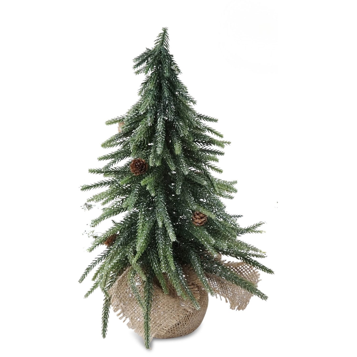 formano Dekofigur Winterzeit Weihnachtsdeko, Weihnachtsdeko, Grün, Tanne, H: 33cm
