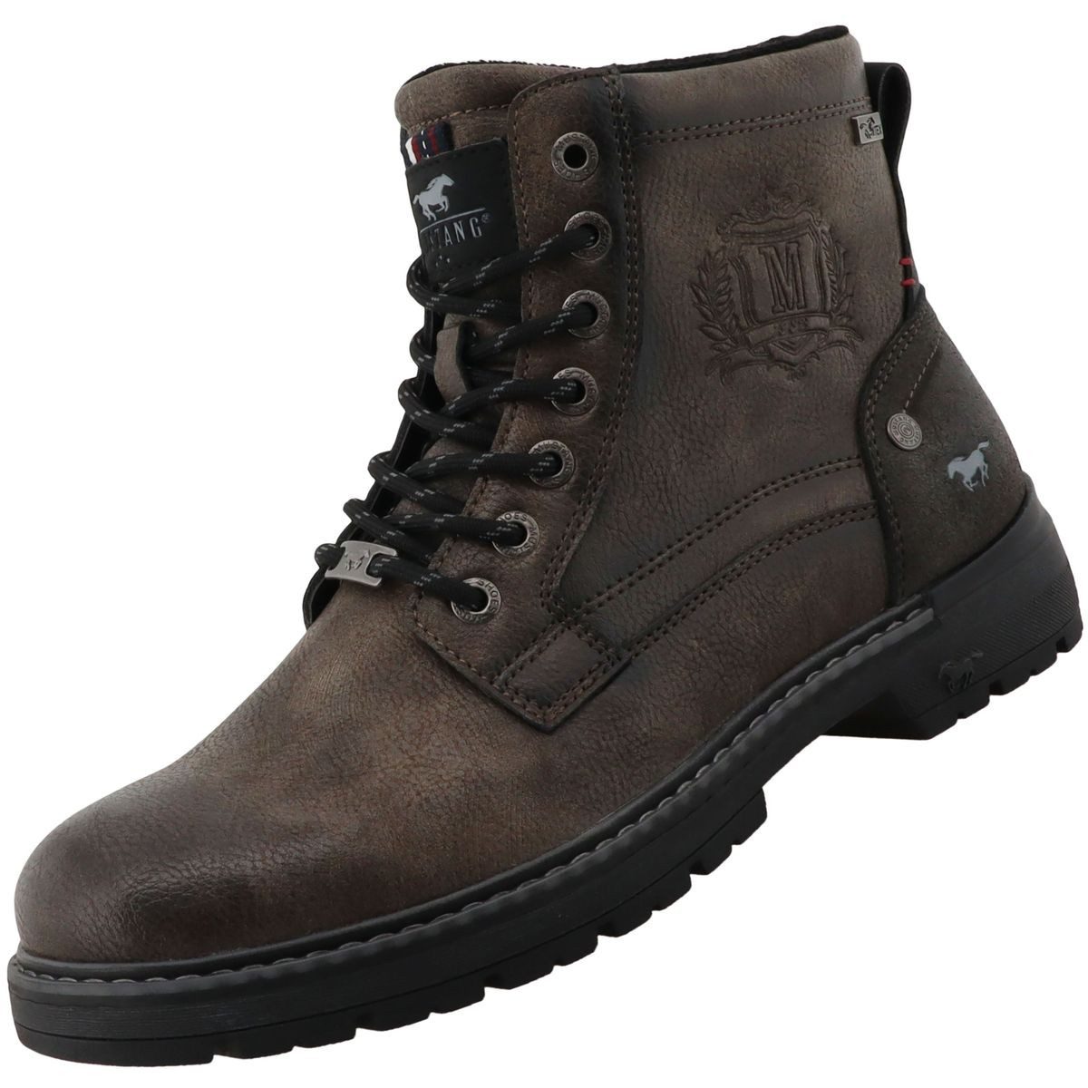 Mustang Shoes 36M0051001-pepper Stiefel Sportiver Herrenboot mit Tex-Funktion