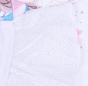 Sarcia.eu Schlafanzug Weißer und rosa Elsa-Pyjama, Frozen DISNEY 8 Jahre