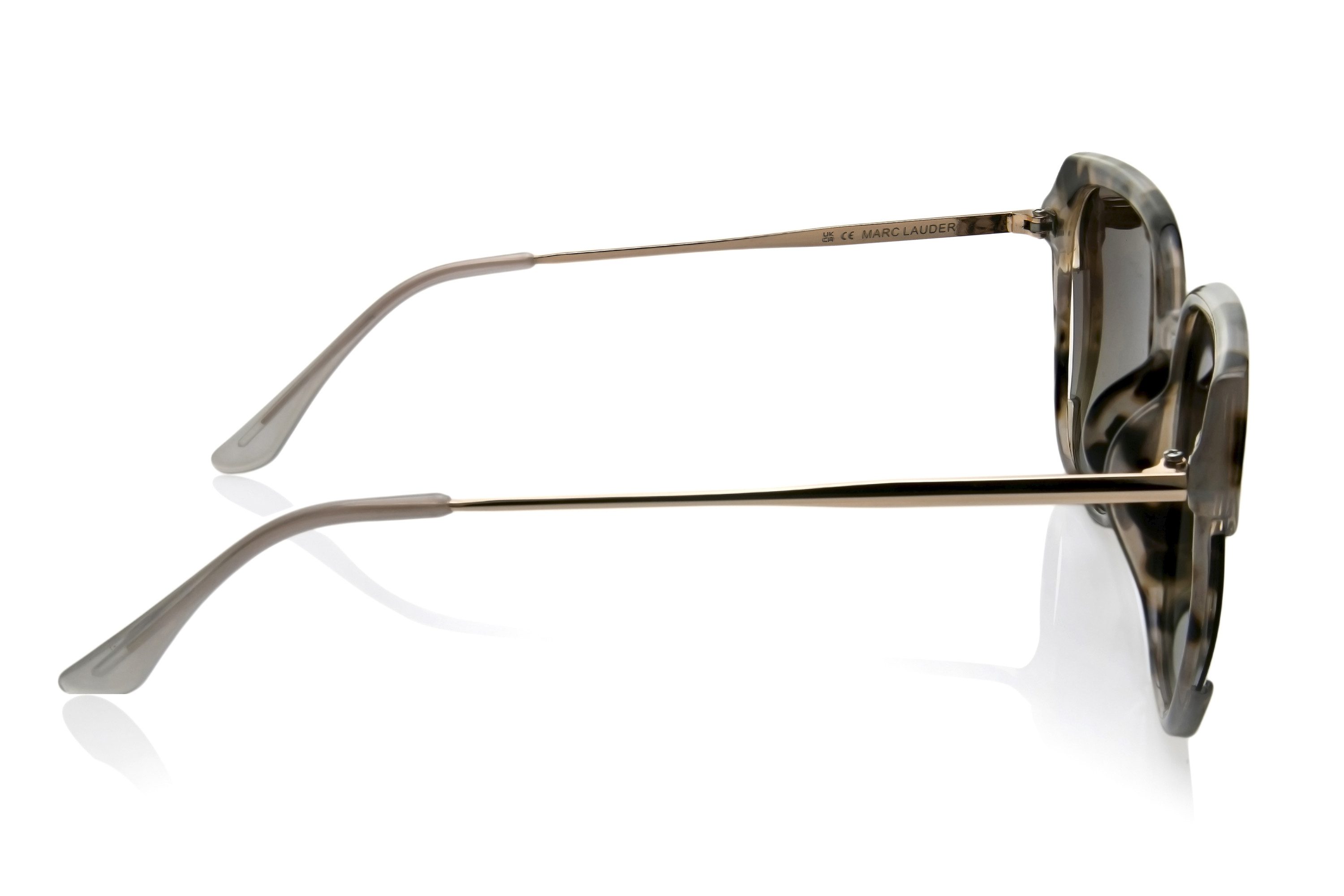 MARC LAUDER Sonnenbrille MA09-02 3: dunkles Glas, starke Sonneneinstrahlung