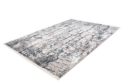 Teppich Akropolis 125, me gusta, rechteckig, Höhe: 12 mm, flacher Teppich mit Baumwollrücken, attraktiver Vintage-Look