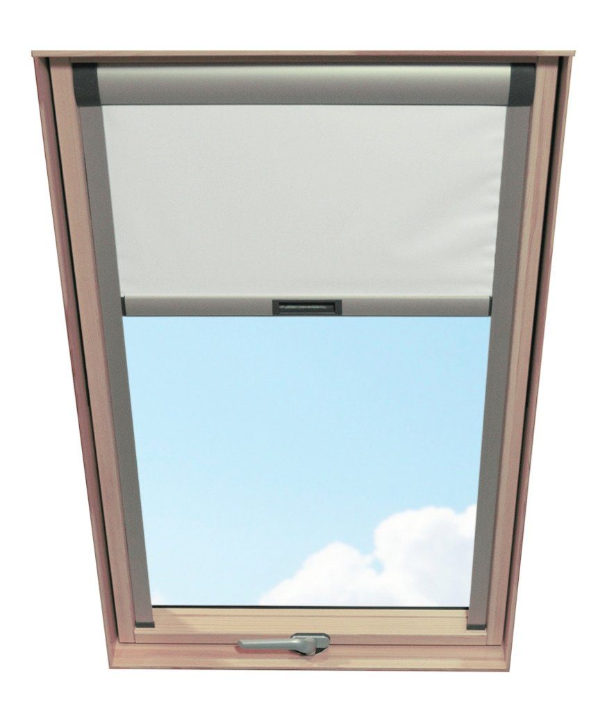 Dachfensterrollo, RORO Türen & Fenster, verdunkelnd, verschraubt | Verdunkelungsrollos