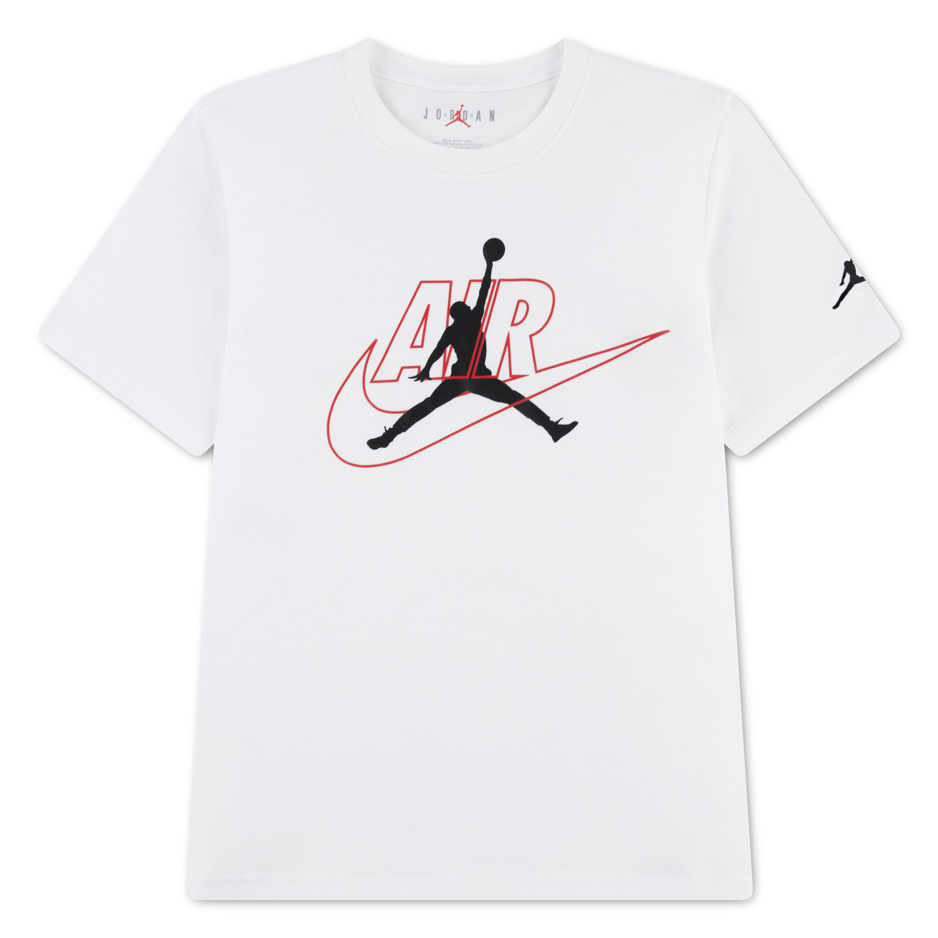 Jordan T-Shirt AIR SWOOSH JM SS TEE mit markantem Jumpman-über-Swoosh-Motiv, Kurzarmdesign
