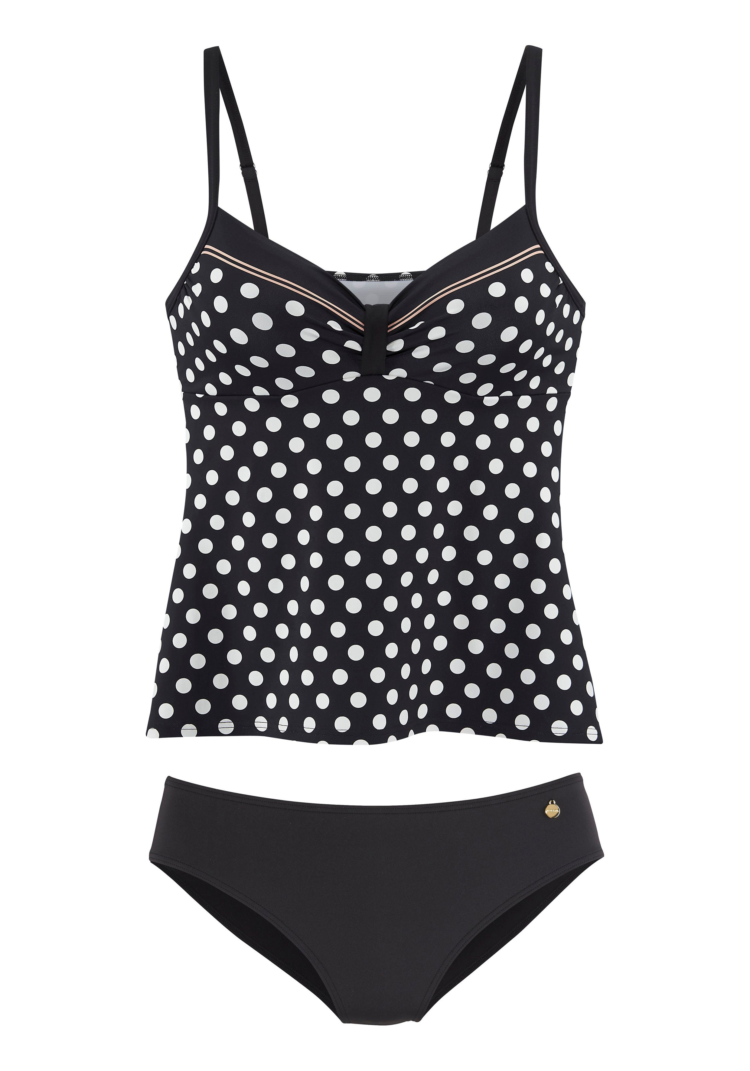 LASCANA Bügel-Tankini mit süßen Tupfen günstig online kaufen
