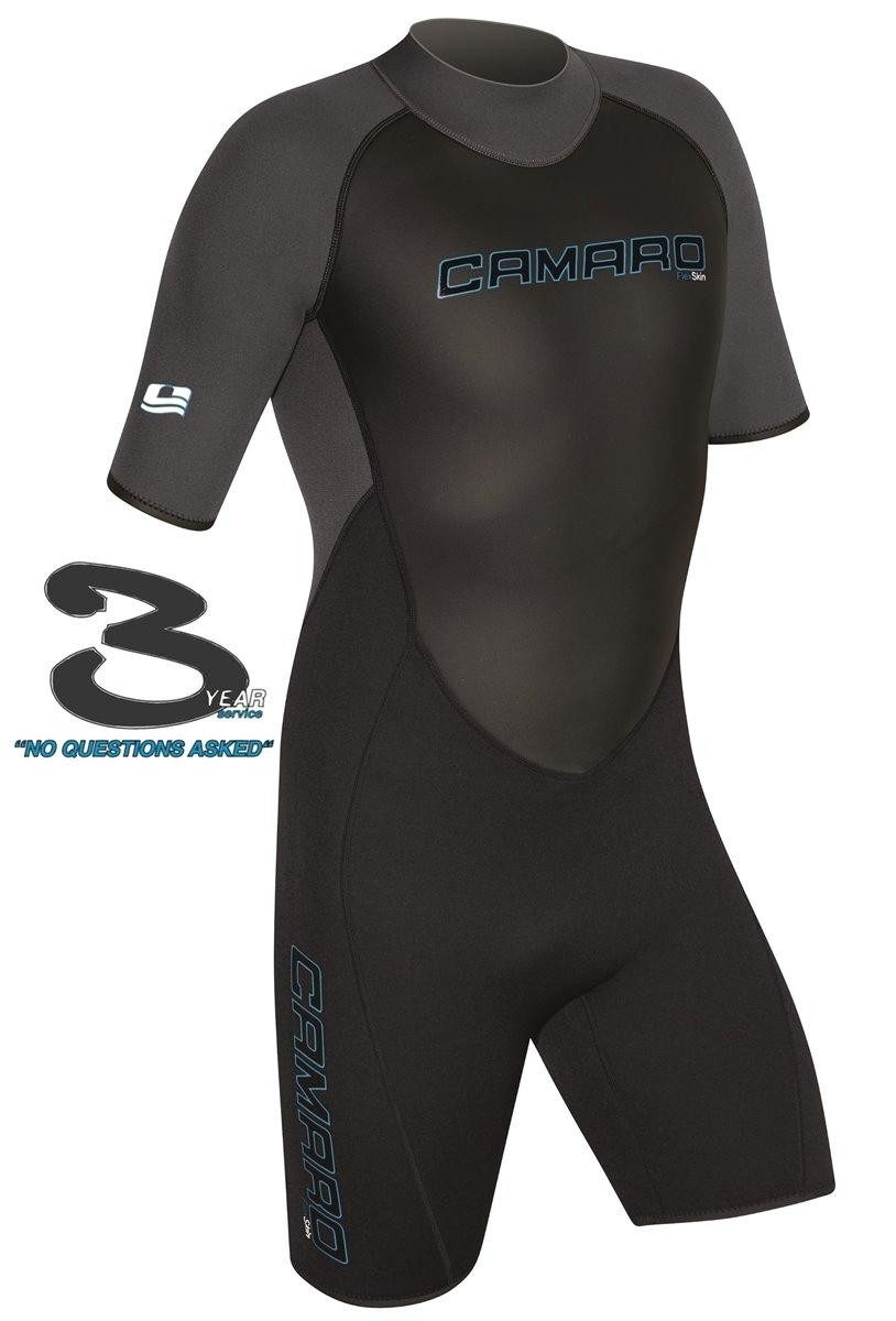 Camaro Neoprenanzug CAMARO Flex Skin Herren Neopren Shorty Neoprenanzug Wetsuit - Größe: