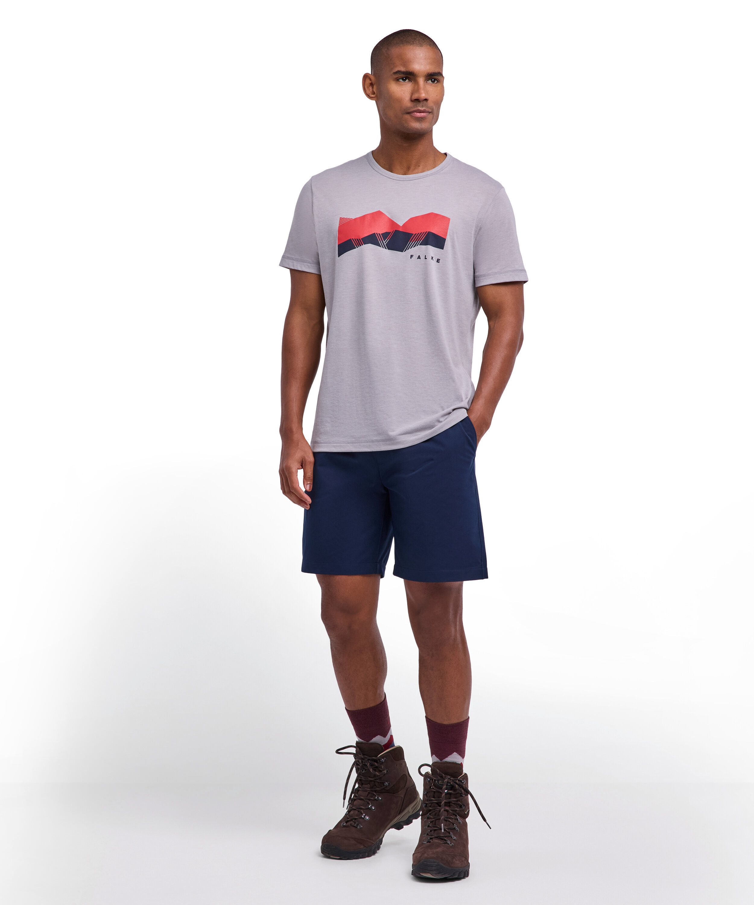 FALKE Funktionsshirt FALKE Trekking Herren (1-tlg., 1)