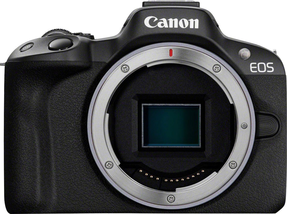 Canon EOS R50 + IS 24,2 Kit F4.5-6.3 MP, Systemkamera RF-S IS) inkl. WLAN, F4.5-6.3 IS (RF-S 18-45mm RF-S 18-45mm Objektiv STM 18-45 STM, Bluetooth