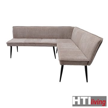 HTI-Living Eckbank Eckbank 195 x 154 cm Mesilla Braun (Stück, 1-St., 1 Eckbank), Sitzbank Polsterbank