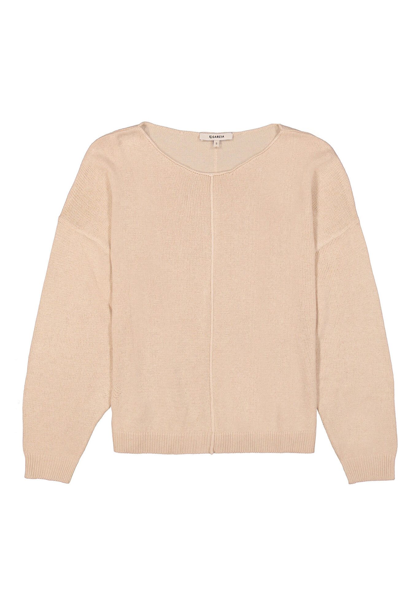Garcia Rundhalspullover Pullover