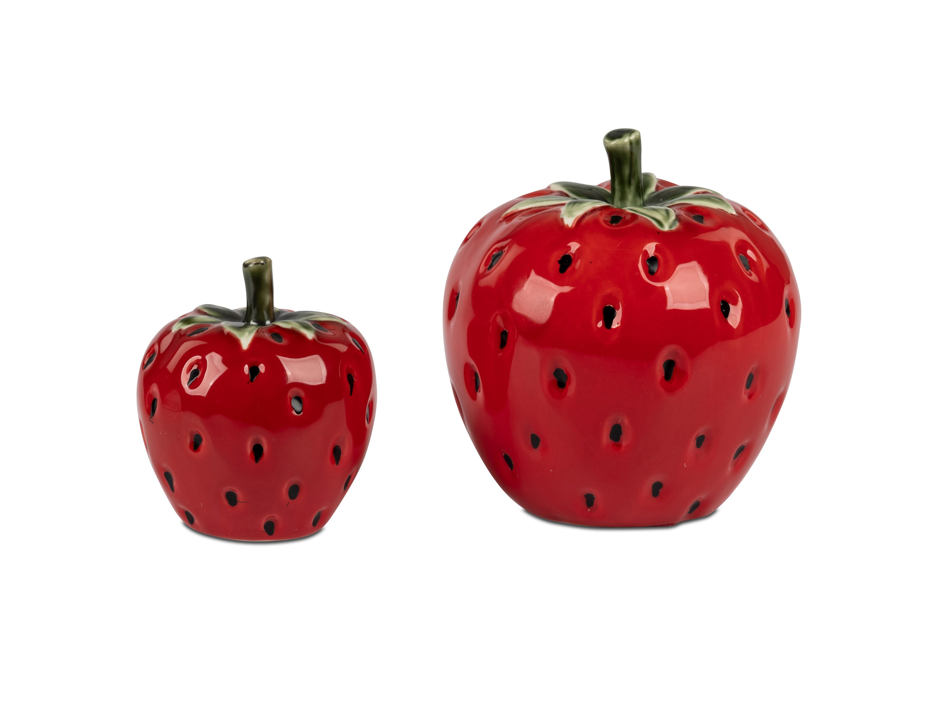 Dragimex Dekofigur 2er Set Erdbeeren aus günstig online kaufen