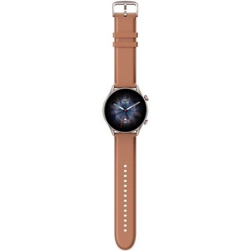 Amazfit GTR 3 Pro - Smartwatch - brown leather Smartwatch