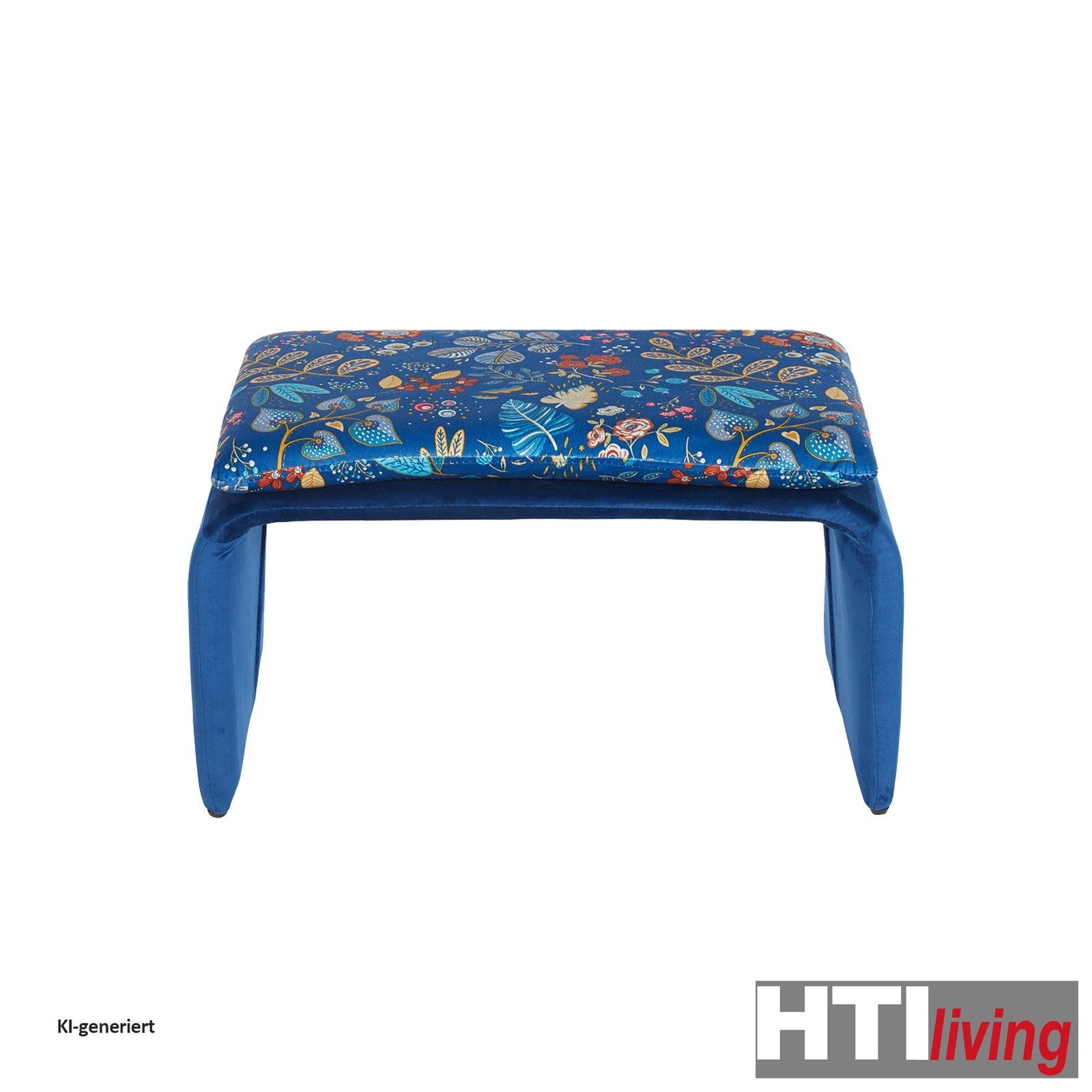 HTI-Living Polsterhocker Polsterhocker B/H/T 61 x 34,5 x 40 cm (Stück, 1 St., 1 Hocker), Sitzhocker Fußhocker – Bild 2 von 3