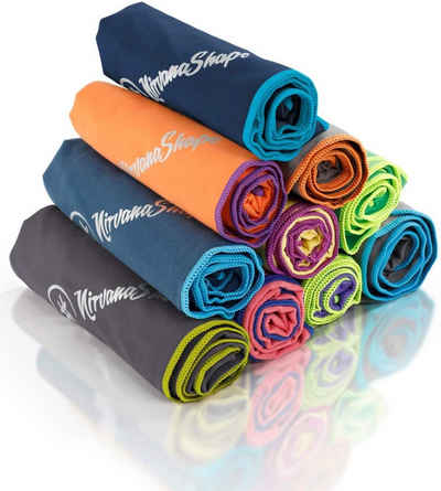 NirvanaShape Sporthandtuch Mikrofaser Handtuch, Badehandtuch, Reisehandtuch, Sporthandtuch, saugfähig, leicht, schnelltrocknend, für Reisen, Fitness, Yoga, Sauna