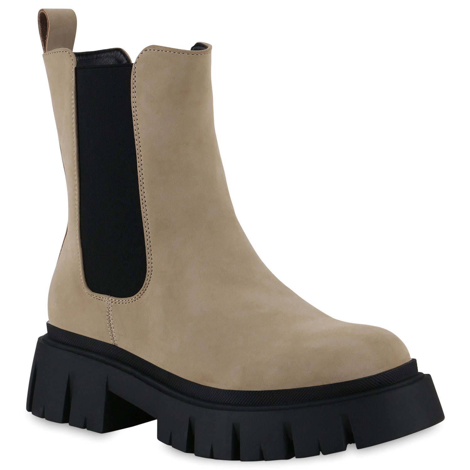 VAN HILL 839534 Plateaustiefelette Bequeme Schuhe