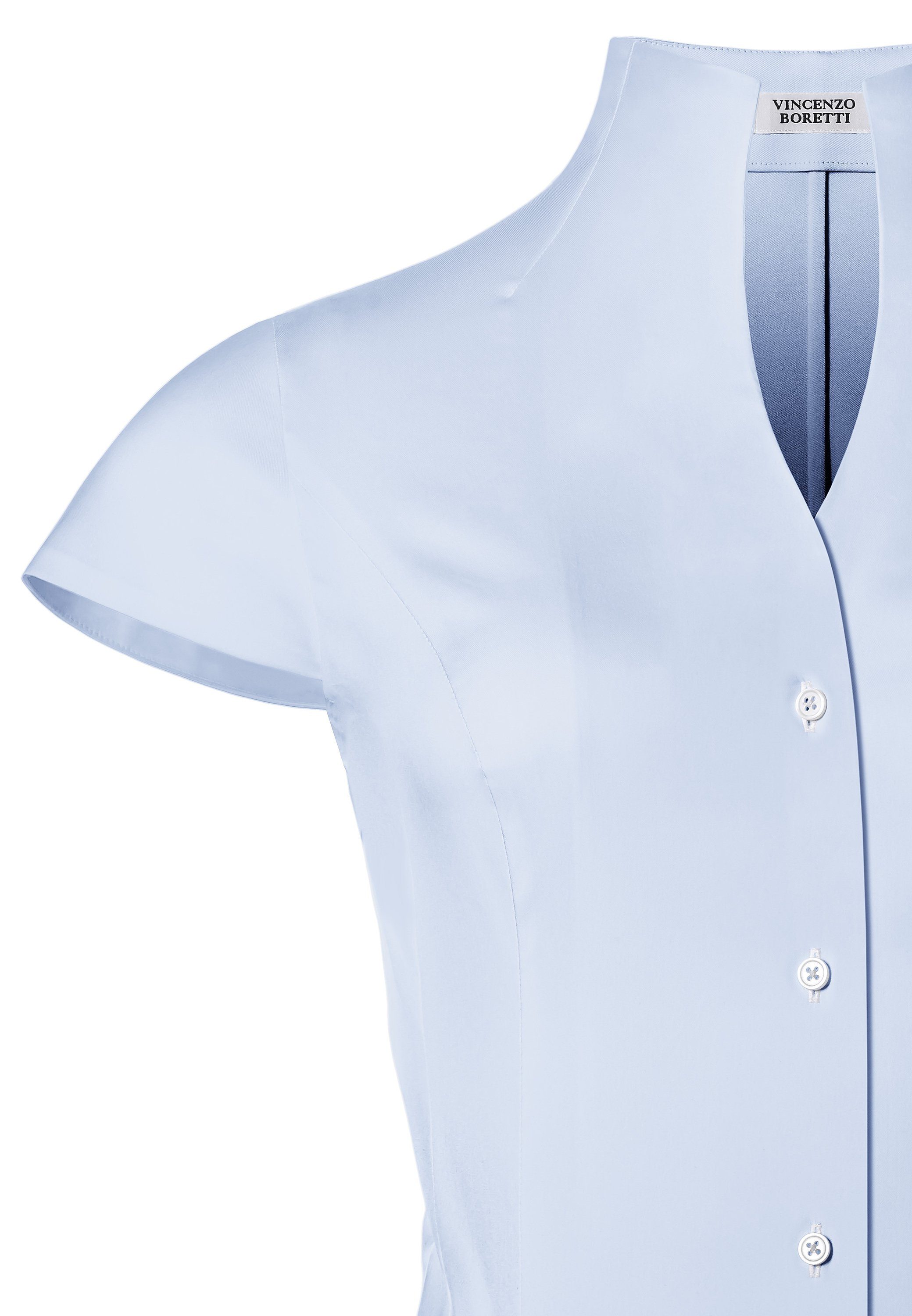 Vincenzo Boretti Klassische Bluse tailliert stretch günstig online kaufen