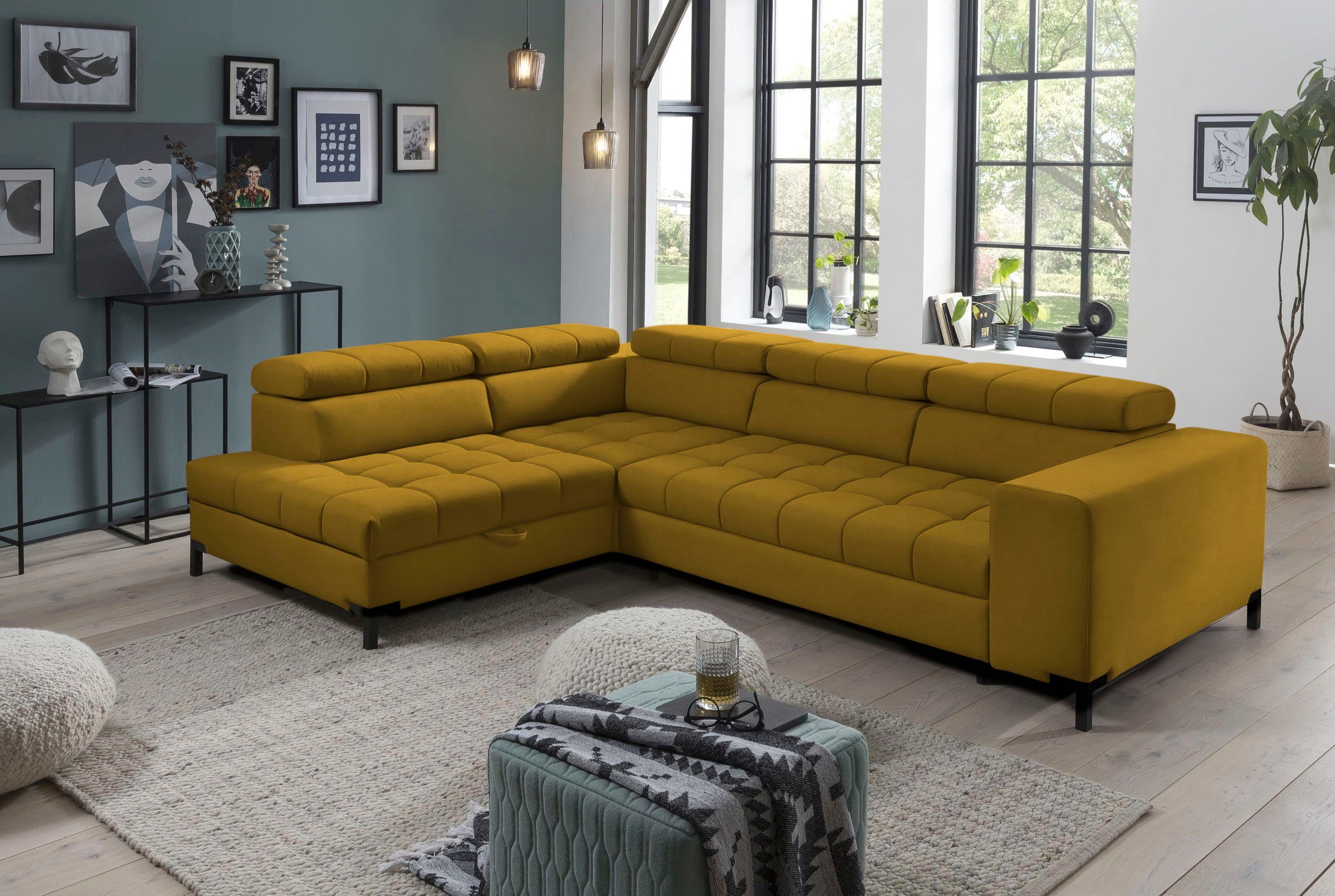 exxpo - sofa fashion Ecksofa Bocco, günstig online kaufen
