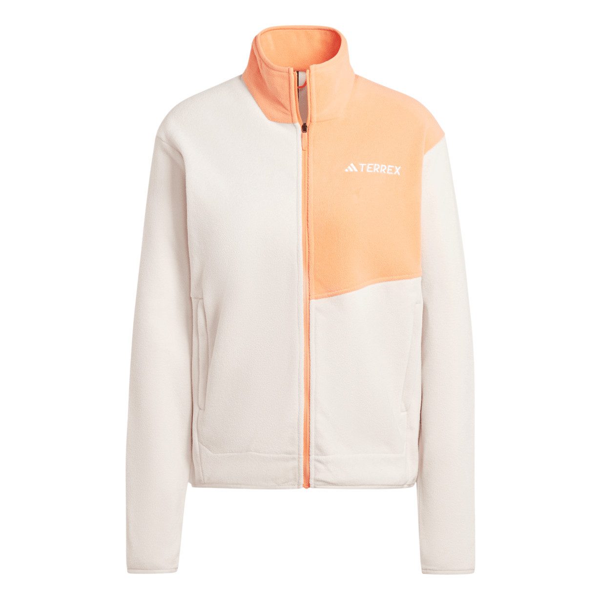 adidas Performance Fleecejacke Terrex Multi Full Zip beige/orange Damen günstig online kaufen