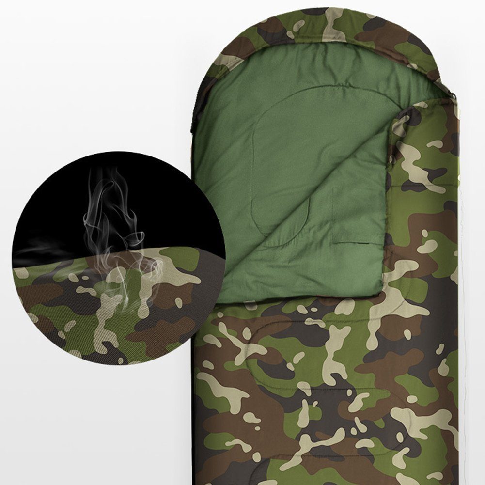 Tarnung Schlafsäcke,Deckenschlafsack Warm Deckenschlafsack Dsen Schlafsack,Tragbar