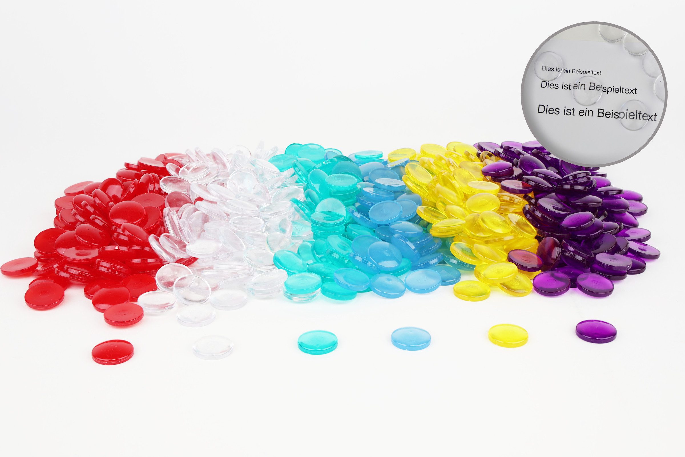 Wissner® aktiv lernen Bastelperlen Muggelsteine, (Packung)